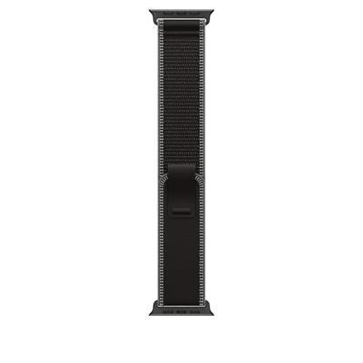 Apple Watch Band - Trail Loop - 49 mm - Zwart/Houtskool - S/M