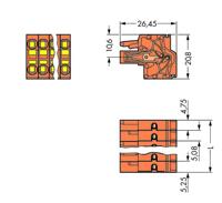 WAGO 231-2307/026-000 Female behuizing (kabel) 231 Totaal aantal polen: 7 Rastermaat: 5.08 mm Inhoud: 50 stuk(s) - thumbnail