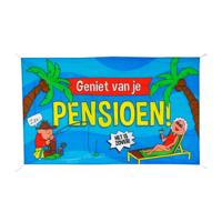 Paperdreams gevel vlag xxl pensioen - thumbnail