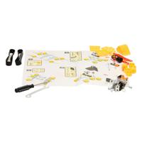 Constructieset Mini Graver Rupsbanden, 93dlg. - thumbnail