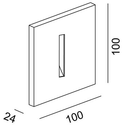 Deko Light Abdeckung weiß linear für Light Base II COB Outdoor 930421 Afdekking Wit