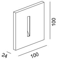 Deko Light Abdeckung weiß linear für Light Base II COB Outdoor 930421 Afdekking Wit - thumbnail