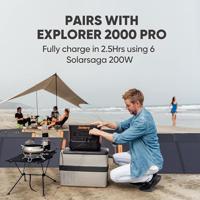 Jackery SolarSaga 200 JK-HTO666 Lader op zonne-energie 200 W - thumbnail