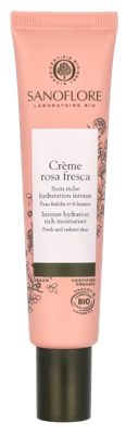 Sanoflore Rosa Fresca Intense Hydration Rich Moisturiser 40 ml