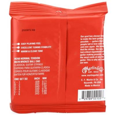 Martin Strings M260 Classical snarenset voor klassieke gitaar