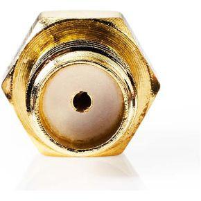 Nedis SMA-Adapter | SMA Female Omgekeerde Polariteit | SMA Female | Verguld | 50 Ohm | Recht | Koper | Goud | 2 Stuks | Doos - CSGB02113GD