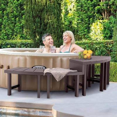 Intex - 28515 - 4 -stuk 2 Medium Pack + 2 High Spa 4 Ronde Spa