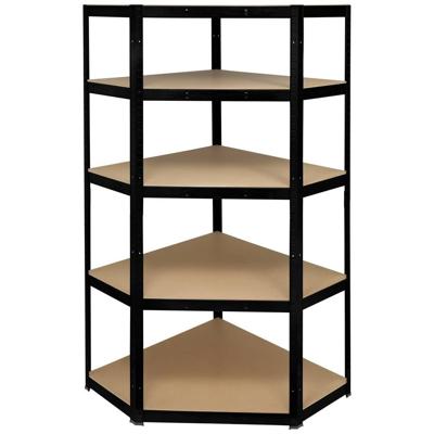 TOOLCRAFT TO-8701224 Stellingkast hoekmodule 175 kg (b x h x d) 700 x 1800 x 700 mm Metaal (poedercoating), MDF Galvanisch verzinkt Zwart (mat) Metaal TOOLCRAFT TO-8701224 Stellingkast hoekmodule 175 kg (b x h x d) 700 x 1800 x 700 mm Metaal (poedercoating), MDF Galvanisch verzinkt Zwart (mat) Metaal