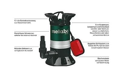 Metabo Vuil water dompelpomp PS 7500 S - 250750000 - thumbnail