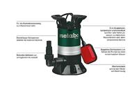 Metabo PS 7500 S 250750000 Dompelpomp voor vervuild water 7500 l/h 5 m - thumbnail