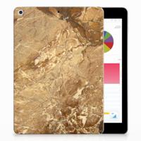Apple iPad 9.7 2018 | 2017 Tablet Back Cover Marmer Creme - thumbnail