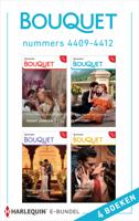 Bouquet e-bundel nummers 4409 - 4412 - Penny Jordan, Caitlin Crews, Tara Pammi, Joss Wood - ebook - thumbnail