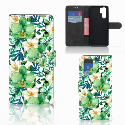 Huawei P30 Pro Hoesje Orchidee Groen Huawei P30 Pro Hoesje Orchidee Groen