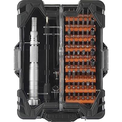 TOOLCRAFT Bitschroevendraaier Werkplaats, Elektronica en fijnmechanica 62-delig