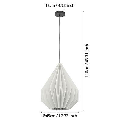 Eglo Japandi hanglampMinting Ø 45cm - 43933