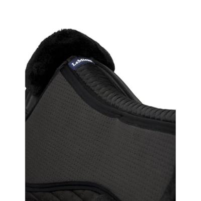 LeMieux Streamline Half Pad Zw/Nat Large zwart maat:l