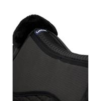 LeMieux Streamline Half Pad Zw/Nat Large zwart maat:l - thumbnail