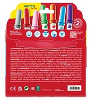 GIOTTO Stiften, d 5 mm, lijndikte 1-3 mm, diverse kleuren, 12 stuk/ 1 doos - thumbnail