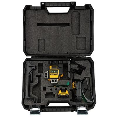 DeWALT DCE089D1G Zelfnivellerende accu kruislijnlaser 3x 360˚ groen 12V XR 2.0Ah in TSTAK - thumbnail