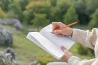 Sigel RU205 Notitieboek Re-Up Softcover DIN A5 Gelinieerd Mosgroen Aantal paginas: 50 - thumbnail