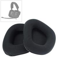 2 stuks voor Corsair void RGB Pro hoofdtelefoon kussen mesh doek cover earmuffs vervanging oorkussens - thumbnail