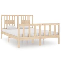 Bedframe massief hout 135x190 cm - thumbnail