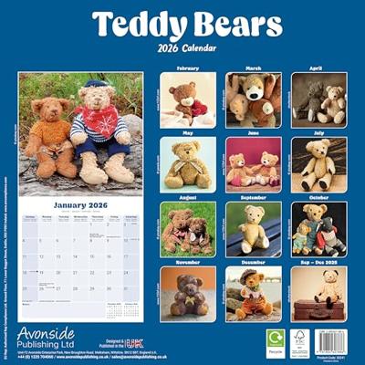 Teddyberen Kalender 2026