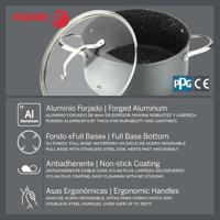 Kookpot Fagor Grijs Ø 20 cm Gehard aluminium - thumbnail