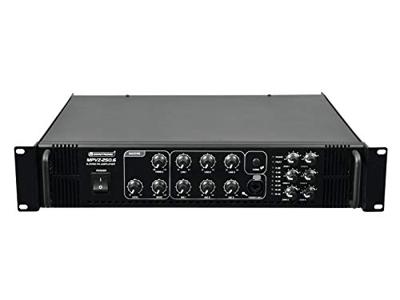 Omnitronic MPVZ-250.6 PA-versterker 250 W 6 zones