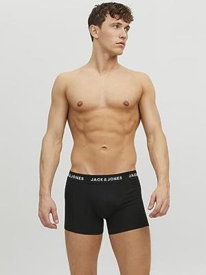 Jack & Jones Boxershorts JACHUEY Trunks 5-pack Zwart-XL