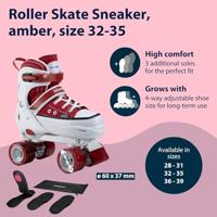 Hudora rolschaatsen sneaker amber, maat 32-35 - thumbnail