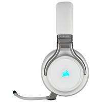 Corsair Virtuoso RGB Headset Bedraad en draadloos Hoofdband Gamen USB Type-A Wit - thumbnail