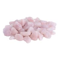 Edelsteen Rozenkwarts Trommelstenen AA Kwaliteit - 1000 gram - thumbnail