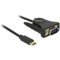 Delock USB 2.0 Adapter [1x USB-C stekker - 1x RS232-stekker] 62964 1.8 m - thumbnail