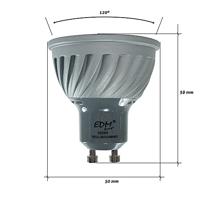 Ledlamp EDM Aanpasbaar G 6 W GU10 480 Lm Ø 5 x 5,5 cm (3200 K) - thumbnail