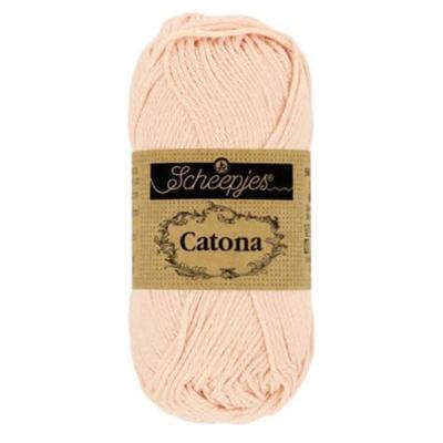 Scheepjes Catona 50g - 263 Petal Peach - Haakgaren / Breigaren