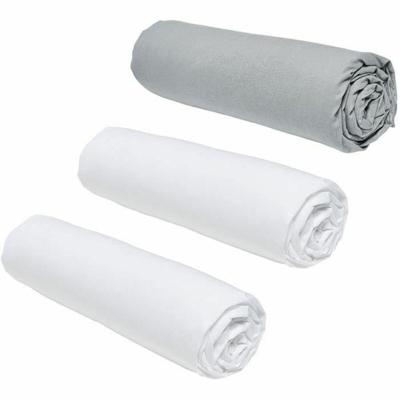 Onderlaken TODAY Essential 3 Stuks Grijs 140 x 190 cm