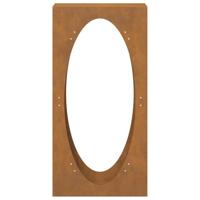 Brandhoutrek 50x23x100 cm weervast staal - thumbnail