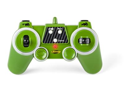 Carson Modellsport 907347 RC Traktor mit Frontlader 1:16 RC functiemodel Elektro Landbouwvoertuig Incl. accu, oplader en batterijen voor de zender
