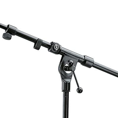 K&M 21110 Telescopische microfoonhengel zwart
