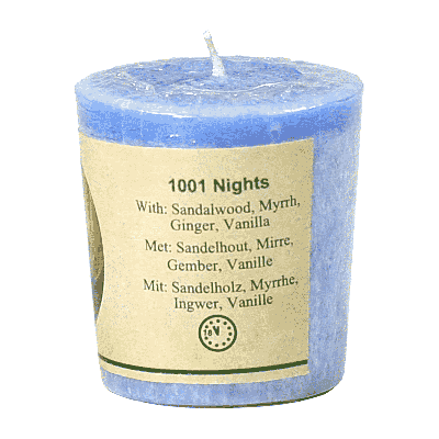 Chill-out Geurkaars 1001 Nights Stearine