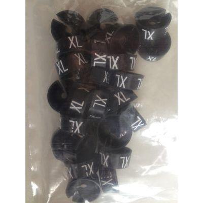 MB zwart/wit XL voor op kledinghanger