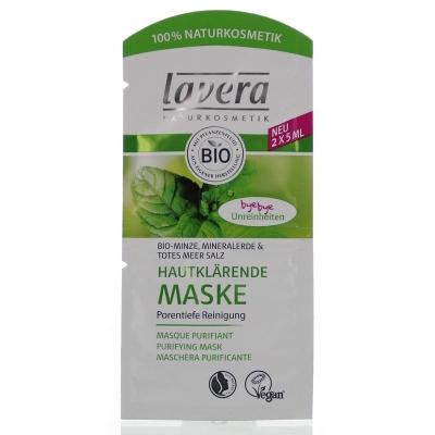 Lavera Purifying masker masque purifiant bio 10 Milliliter