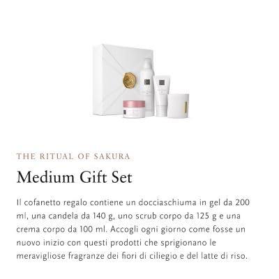 Rituals Sakura Set Eau de Toilette 565 ml Dames Giftset Rituals Sakura Set Eau de Toilette 565 ml Dames Giftset