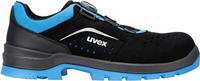 uvex 9558 9558246 Lage veiligheidsschoenen S1P Schoenmaat (EU): 46 Zwart/blauw 1 paar - thumbnail