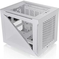 Thermaltake Divider 200 TG Air Snow Micro-tower PC-behuizing Wit 2 voorgeïnstalleerde ventilators, Zijvenster, Stoffilter - thumbnail