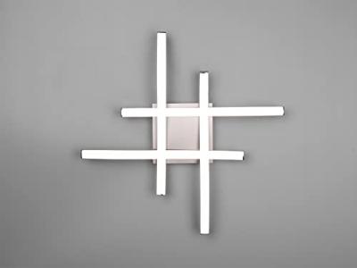 Trio Design plafondlampRoute 4-lichts grijs - R62474107 - thumbnail