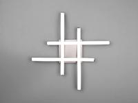 Trio Design plafondlampRoute 4-lichts grijs - R62474107 - thumbnail