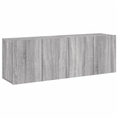 Tv-meubels 2 st wandgemonteerd 60x30x41 cm grijs sonoma eiken Tv-meubels 2 st wandgemonteerd 60x30x41 cm grijs sonoma eiken