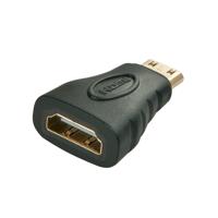 Adapter HDMI naar Micro HDMI LINDY 41207 Zwart - thumbnail